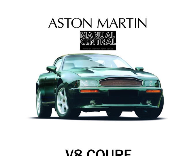 Aston Martin V8 Coupe 1996 to 2000 - Parts Manual