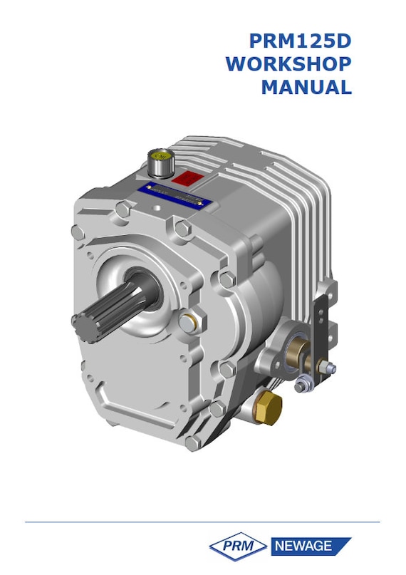 PRM - 125D PRM125D - Workshop Service Repair Manual
