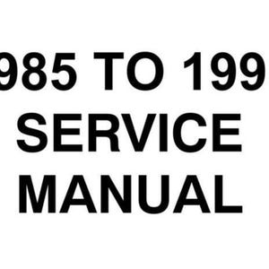 Polaris ATV & Light Utility Hauler - 1985 to 1995 Service Workshop Repair Manual