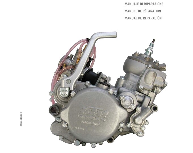 KTM 2004 - 85 SX - Engine Service Workshop Repair Manual