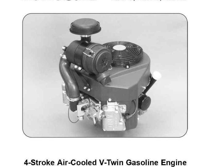 Kawasaki FR541V FR600V FS481V FS541V FS600V FX481V FX541V FX600V 4 Stroke Air Cooled V-Twin Gasoline Engine - Workshop Service Repair Manual