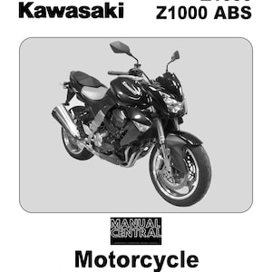 Kawasaki Z1000 ABS 2007 2008 2009 - Workshop Service Repair Manual
