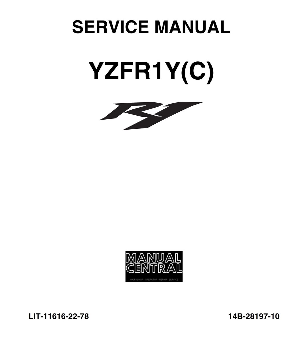 はやぶさ 2004-2006 Yamaha FZ6 Motorcycle Service Manual LIT-11616-FZ