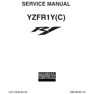 Yamaha 2009 2010 2011 - R1 - YZF-R1Y YZF-R1Y (C) - Workshop Service Repair Manual
