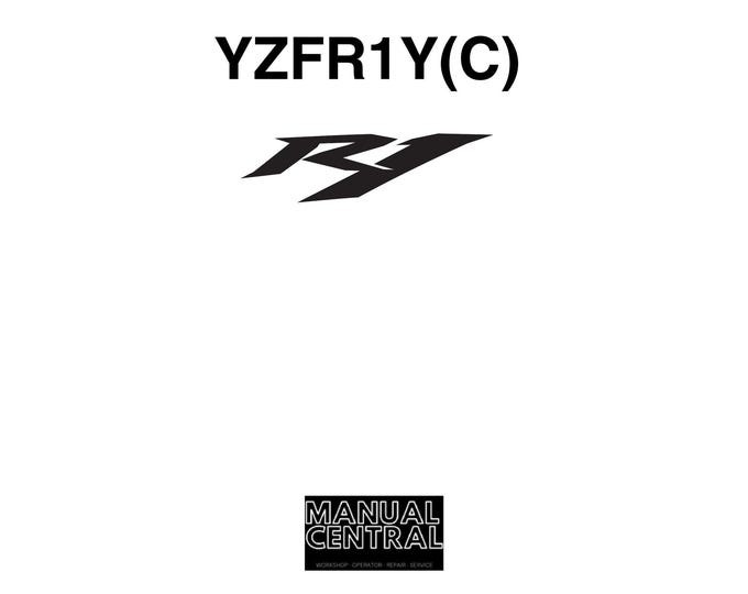 Yamaha 2009 2010 2011 - R1 - YZF-R1Y YZF-R1Y (C) - Workshop Service Repair Manual