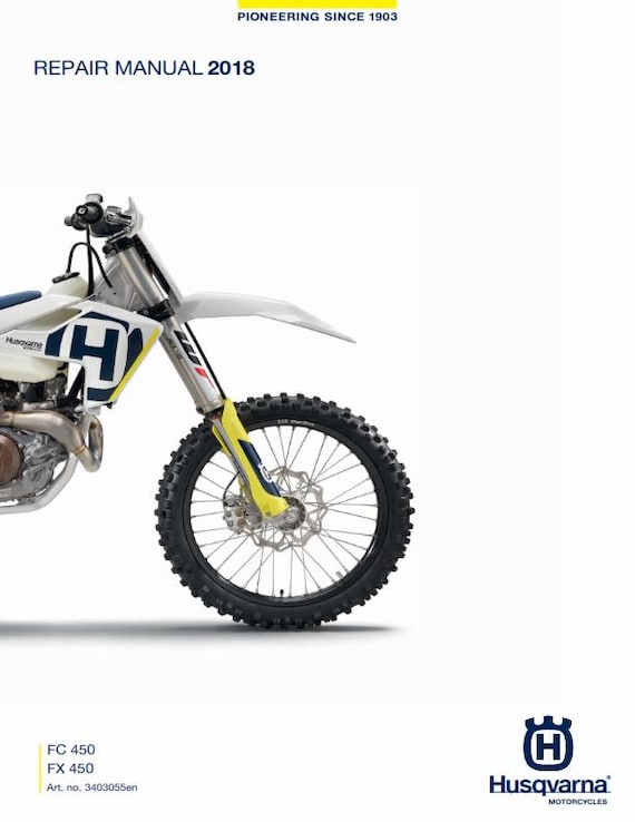 Husqvarna 2018 - FC FX 450 - Workshop Service Repair Manual