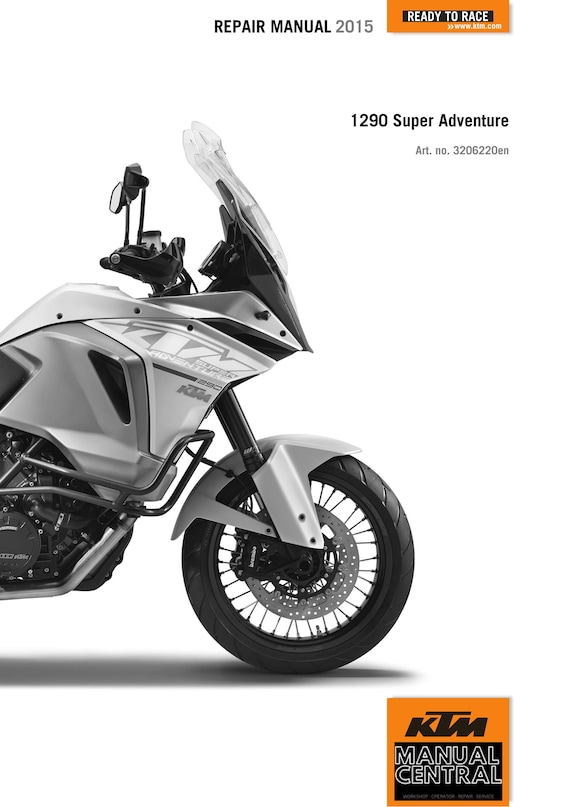 KTM 2015 - 1290 Super Adventure - Service Workshop Repair Manual