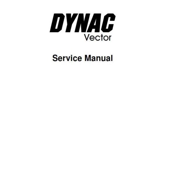 Konecranes Dynac Vector - Workshop Service Repair Manual