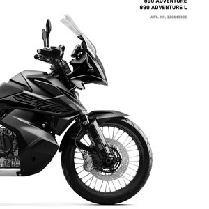 German Language - KTM 2022 - 890 Adventure & L - Reparaturanleitung