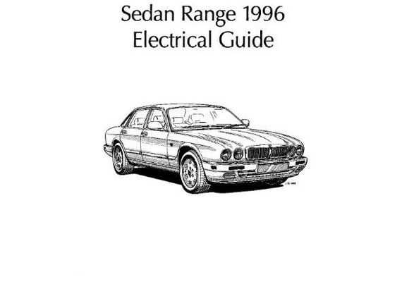 Jaguar 1996 Sedan Range - Electrical Wiring Diagrams