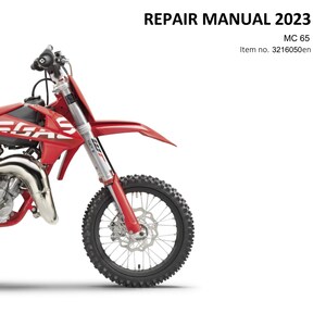 GasGas 2023 - MC 65 - Service Werkstatt Reparaturanleitung