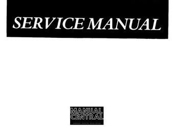 Yanmar Marine Auxiliary Diesel Engine - GM(F)L HM(F)L Series - Workshop Service Repair Manual