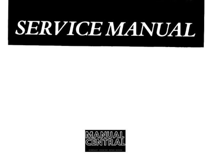 Yanmar Marine Auxiliary Diesel Engine - GM(F)L HM(F)L Series - Workshop Service Repair Manual
