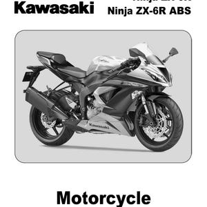 Kawasaki Ninja ZX-6R ABS - 2013 - Workshop Service Repair Manual