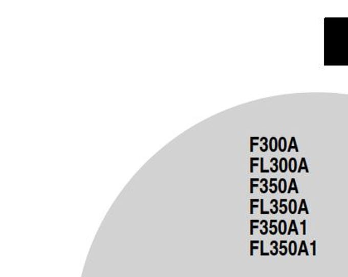 Yamaha F300A F350A FL300A FL350A F350A1 FL350A1 Owners User Manual Guide 2011