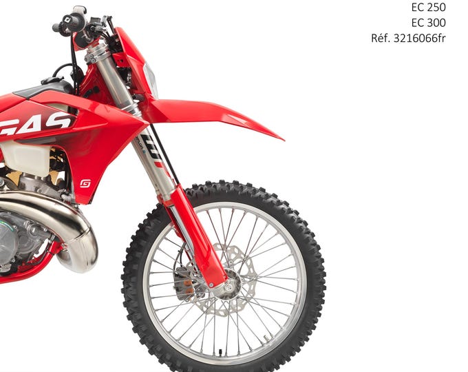 French Language - GasGas 2024 - EC 250 300 - Manuel De Reparation -  Service Workshop Repair Manual