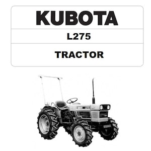 Ciągnik Kubota - L275 - Instrukcja części