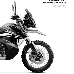 German Language - KTM 2021 - 890 Adventure R Rally - Reparaturanleitung - Service Workshop Repair Manual