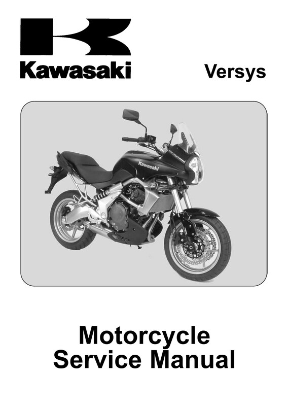Kawasaki Versys - 2007 Workshop Service Repair Manual