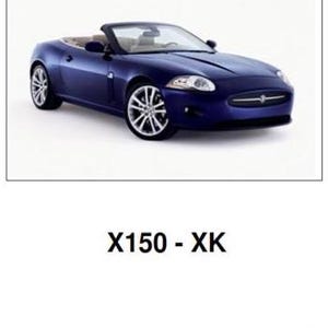Jaguar X150 XK 4.2 Service Workshop Repair Manual- Vin B00379 to B32752