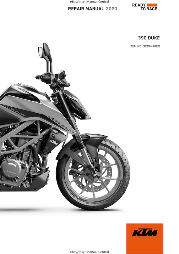 PDF - KTM 2020 - 390 Duke - Service Workshop Repair Manual