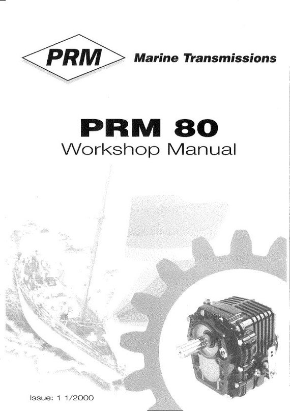 PRM - 80 PRM80 - Workshop Service Repair Manual