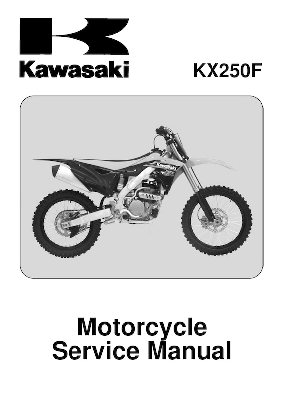 Kawasaki 2013 - KX250F  Workshop Service Repair Manual