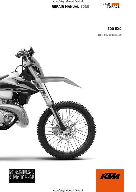 KTM 2020 - 300 Exc - Service Workshop Repair Manual