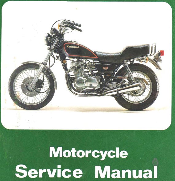 Kawasaki Z250 KZ305 1979 1980 1981 1982 - Workshop Service Repair Manual