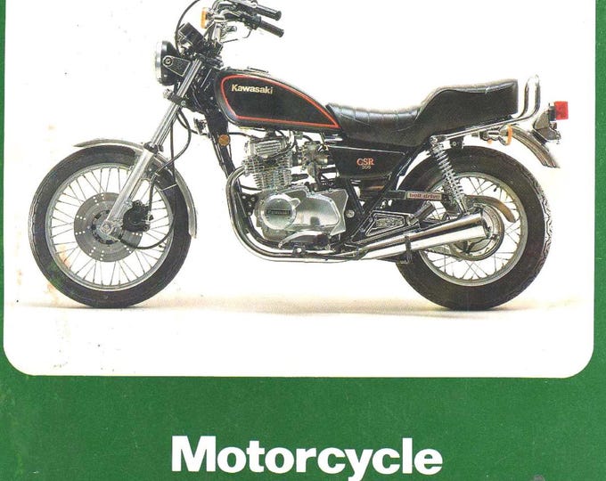Kawasaki Z250 KZ305 1979 1980 1981 1982 - Workshop Service Repair Manual