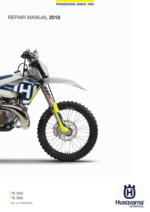 Husqvarna 2018 - TE 250i 300i - Workshop Service Repair Manual