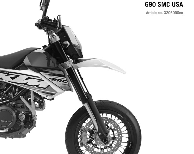 KTM 2010 - 690 SMC Eu Uk Usa Aus - Workshop Service Repair Manuals