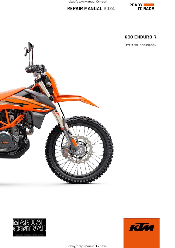 KTM 2024 - 690 Enduro R US EDITION - Service Workshop Repair Manual