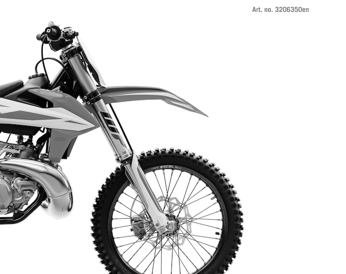 KTM 2019 - 250 300 SX XC - Service Workshop Repair Manual