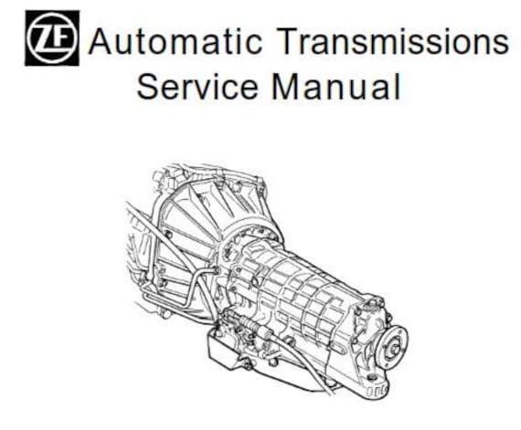 Jaguar ZF Automatic Transmissions 4 HP 22 24 - Workshop Service Repair Manual