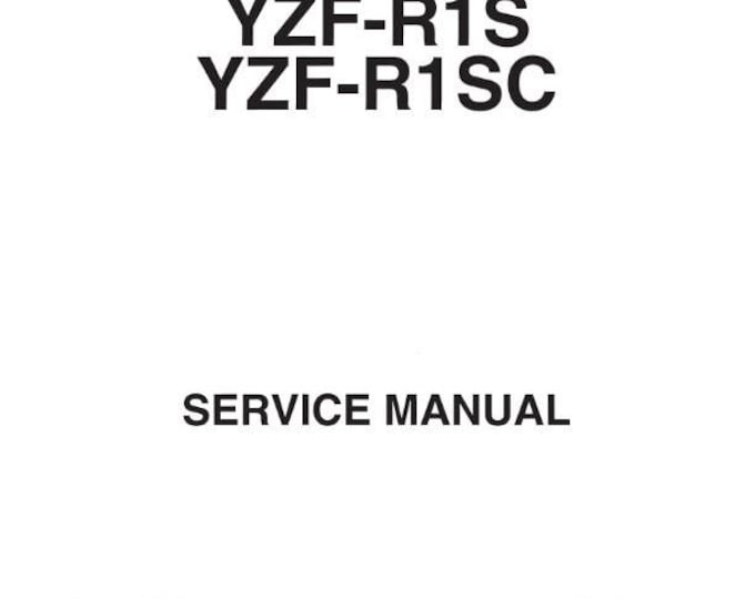 Yamaha 2004 2005 - R1 - YZF-R1S YZFR1S YZF-R1SC YZFR1SC - Workshop Service Repair Manual