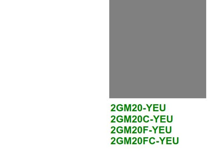 Yanmar Diesel Engine 2GM20-yeu  2GM20C-YEU  2GM20F-YEU  2GM20FC-YEU Parts Manual