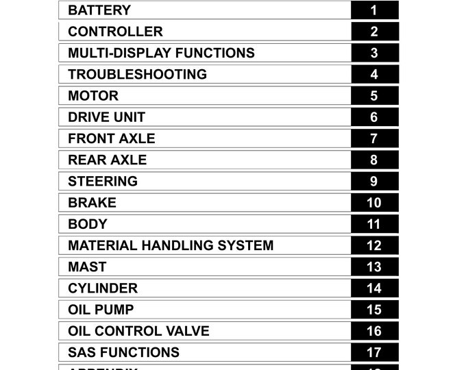 PDF - 7FBCU 30-7FBCU 7FBCHU 30-7FBCHU - 15 18 20 25 30 32 35 45 55 - Workshop Service Rpair Manual