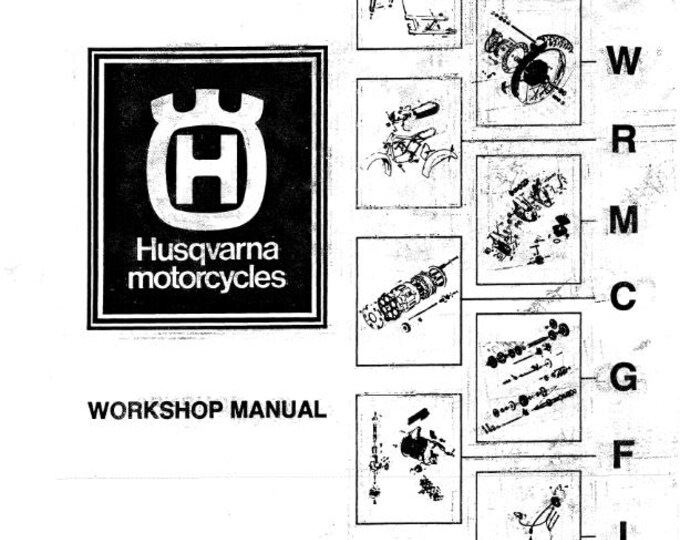Husqvarna 1973 1974 1975 1976 1978 1979 2 Stroke Engine -  Workshop Service Repair Manual