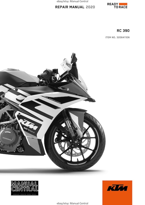 KTM 2020 - RC 390 - Service Workshop Repair Manual