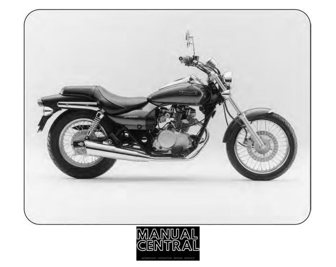 Kawasaki Eliminator 125 1998 to 2007 - Service Workshop Repair Manual