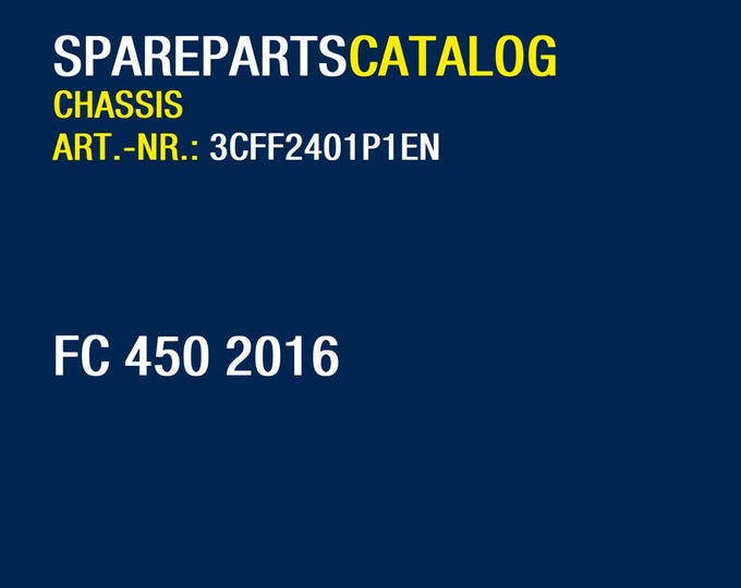 Husqvarna 2016 FC 450- Parts Manual Catalog