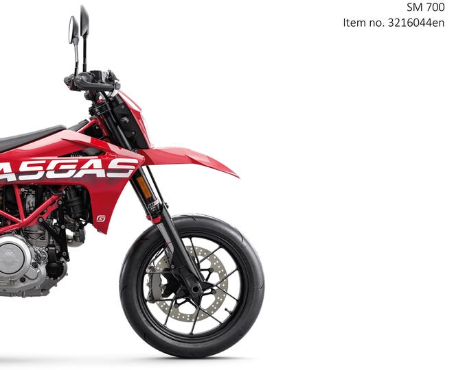 GasGas 2023 - SM 700 EU Edition - Service Workshop Repair Manual