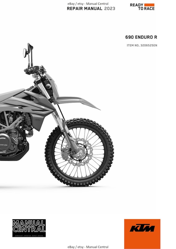 KTM 2023 - 690 Enduro R US Edition - Service Workshop Repair Manual