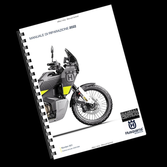 Printed Italian Language - Husqvarna 2022 - Norden 901 - Manuale di Riparazione