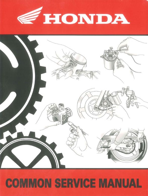 Honda Common Service Manual 2017 Edition - Motorcycles ATV Motor Scooters