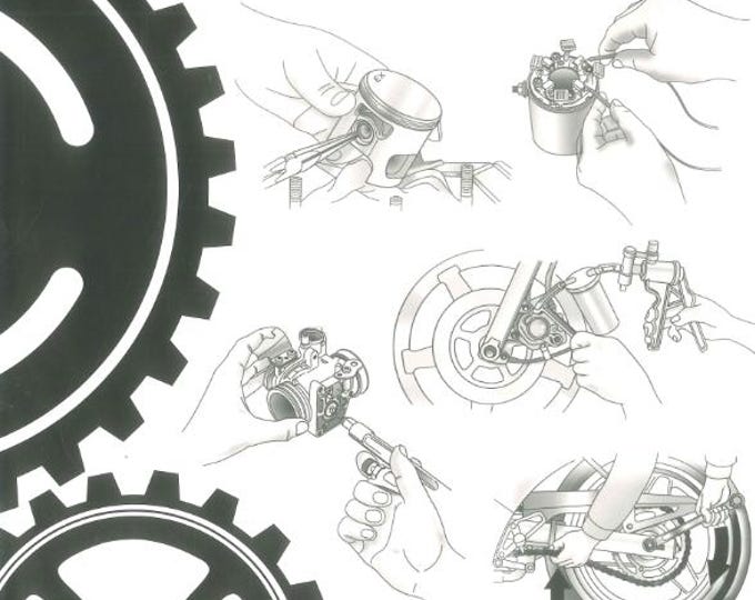 Honda Common Service Manual 2017 Edition - Motorcycles ATV Motor Scooters