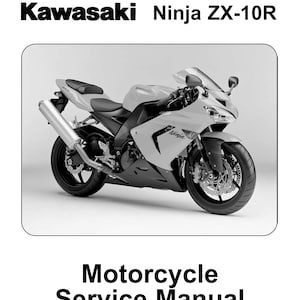Kawasaki Ninja ZX-10R - 2004 2005 - Workshop Service Repair Manual