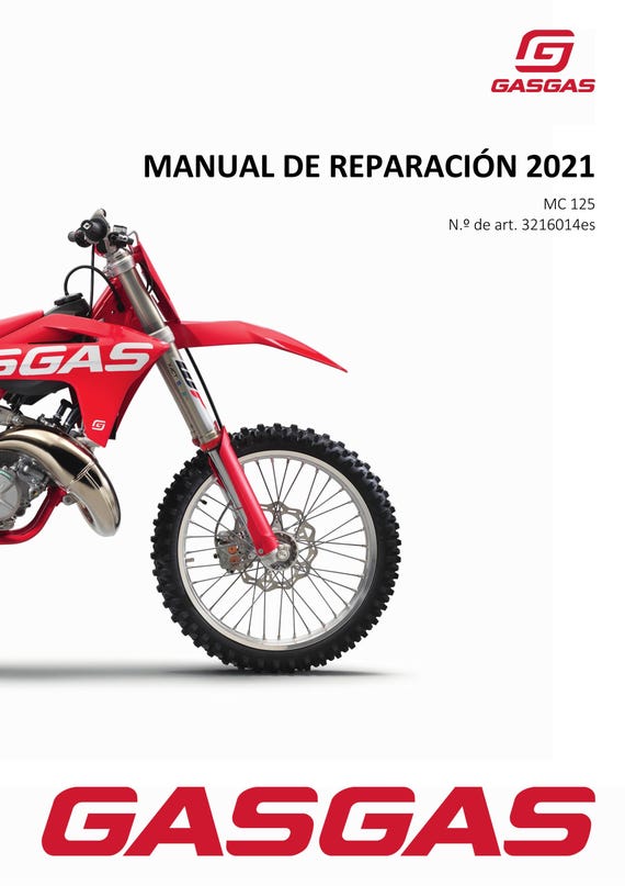 Spanish Language - Gasgas 2021 - MC 125 - Manual de Reparacion