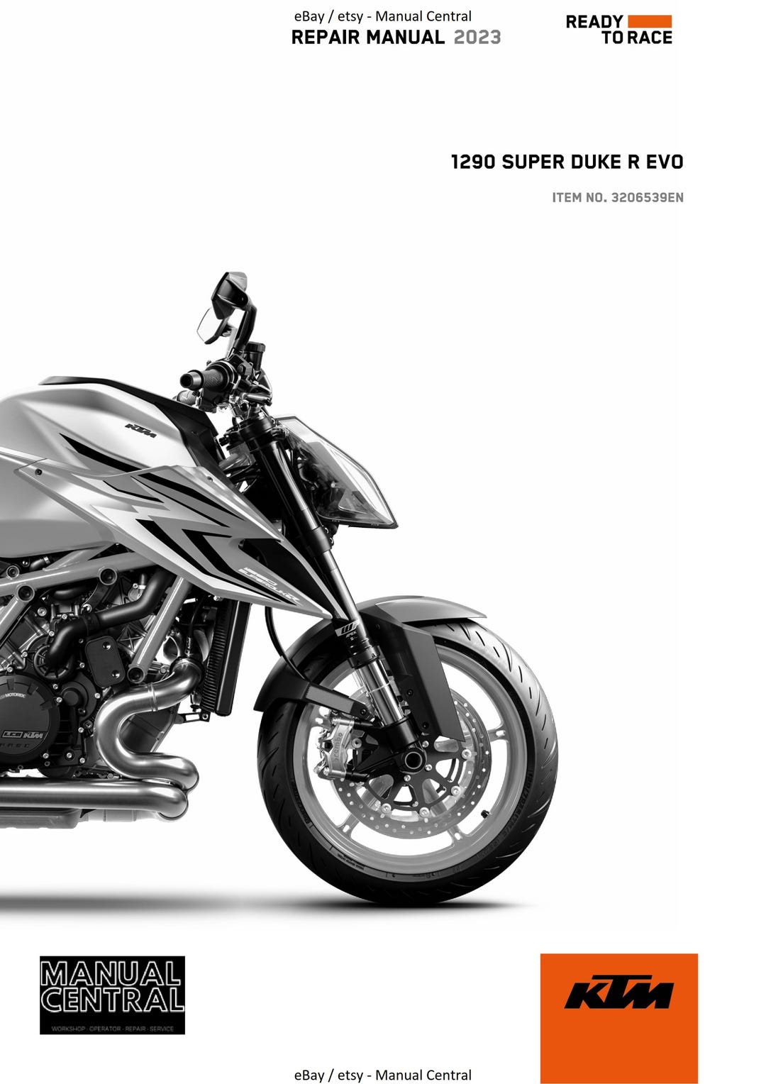 KTM 2023 1290 Super Duke R Evo Service Workshop Repair Manual